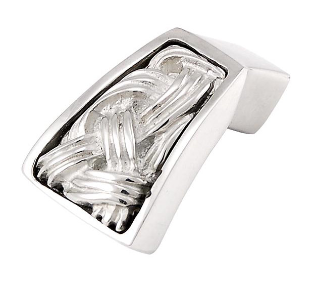 Sanzio Finger Pull, Polished Nickel