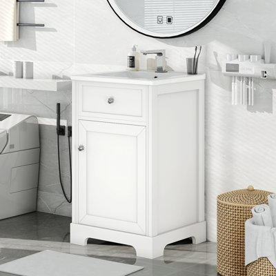 Armoire autoportante sous le lavabo Îleene
