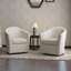 Aunna 78 Cm Wide Cotton Swivel Barrel Chair-1921420800