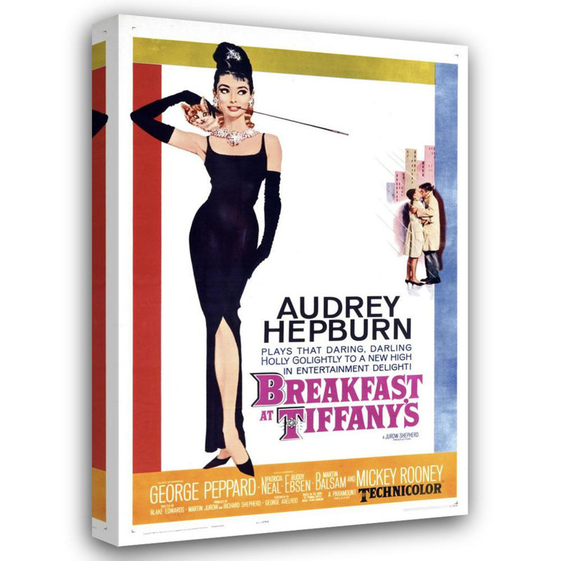 Breakfast at Tiffany's, H 24 po x l 16 po