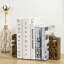 Rustic Wood Bookends