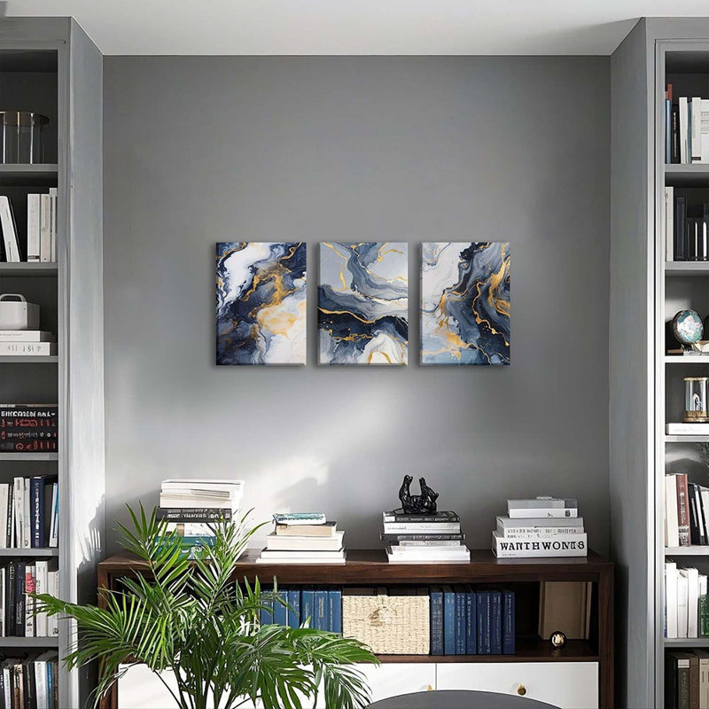 3 Piece Wrapped Canvas Set