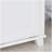 HOMCOM Tilt-Out Laundry Sorter Bathroom Cabinet, White-1880044602