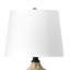 Lampe de table 17,5 "beige