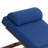 Lounge Chaise Set With Headrest and Retractable Side Tray-1009042208