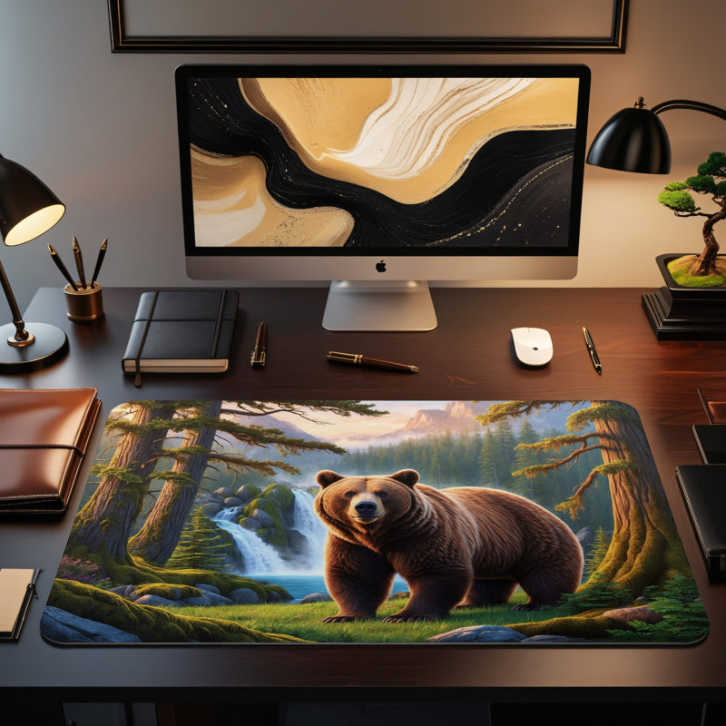 Polyester Desk Pad, 23.6x13.8