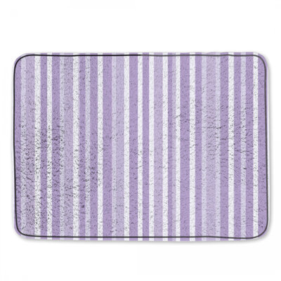 Tapis de bain à rayures