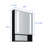 24 " W X 32 " H Surface Framed Medicine Cabinet