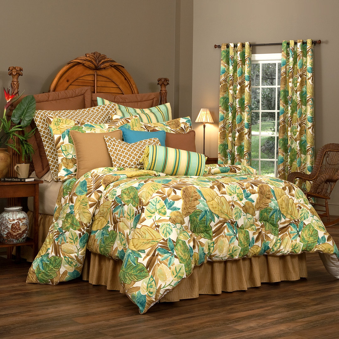 Brunswick Traditional Cotton Floral Comforter Set Thomasville At Home 