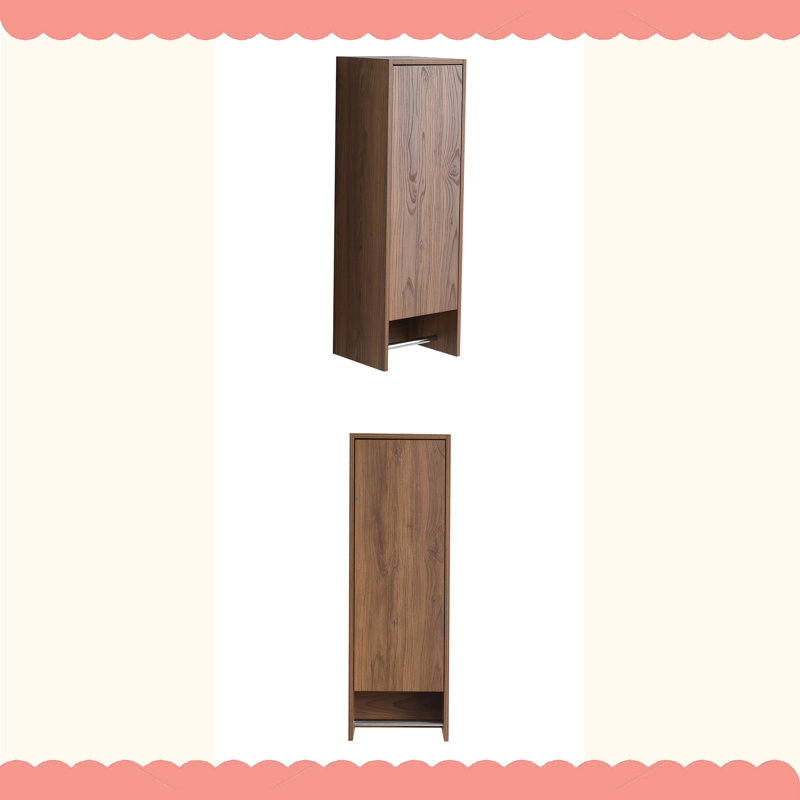 Conception polyvalente / mode / matériaux de haute qualité Petite armoire murale de 12 pouces, porte à fermeture douce, convenant à une petite salle de bain, bureau, salle de rangement (KD-Packing)