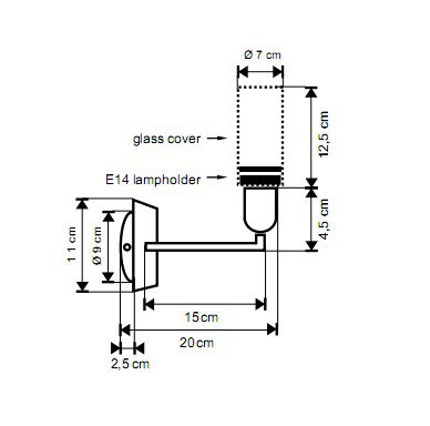 Freed Dimmable Vanity Light, Nickel Satin