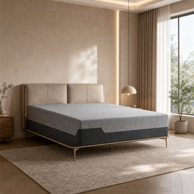 14 Inch Queen Memory Foam Mattress with Copper Graphene Gel, Constant Cooling Performance & Pressure Alleviation