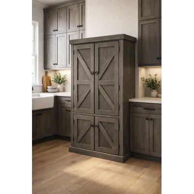 Blissfield 74.75'' Kitchen Pantry