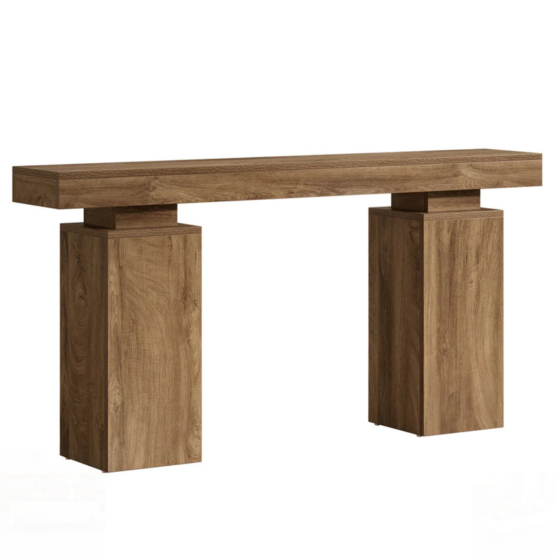 Modern Console Table With Storage, Perfect For Entryways And Foyer, Combining Style And Functionality.