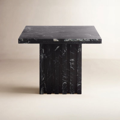 Pristina 21" Genuine Marble End Table