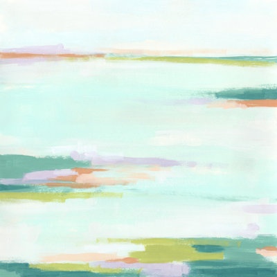 Tropic Horizon III by June Erica Vess - Wrapped Canvas Painting