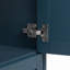 Meuble-lavabo 30 po avec lavabo en céramique, armoire de rangement autoportante avec poignées dorées, portes à fermeture douce