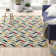 Hoda Flatweave Grey/Yellow/Red Rug