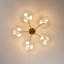 Glass Semi Flush Mount-866497407