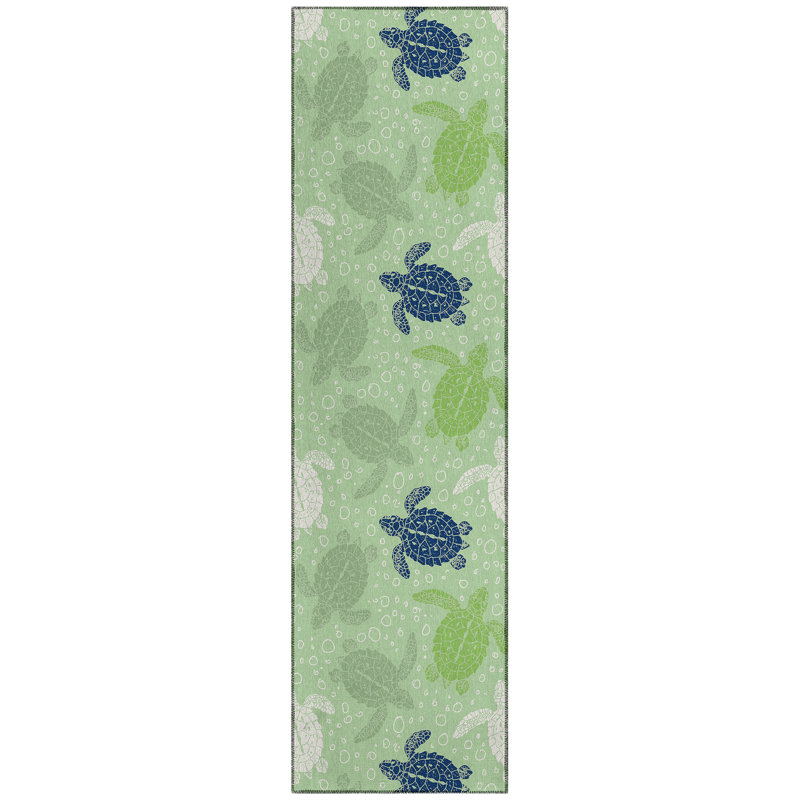 Washable Indoor / Outdoor Rug, Runner 2'3" x 7'6"