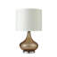 Lampe de table 24,5 "en verre" Courtney ", verre et chrome argenté-284579873