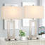 Ensemble de 2 lampes de table 22 po pour chambre à coucher-117646565-117646561