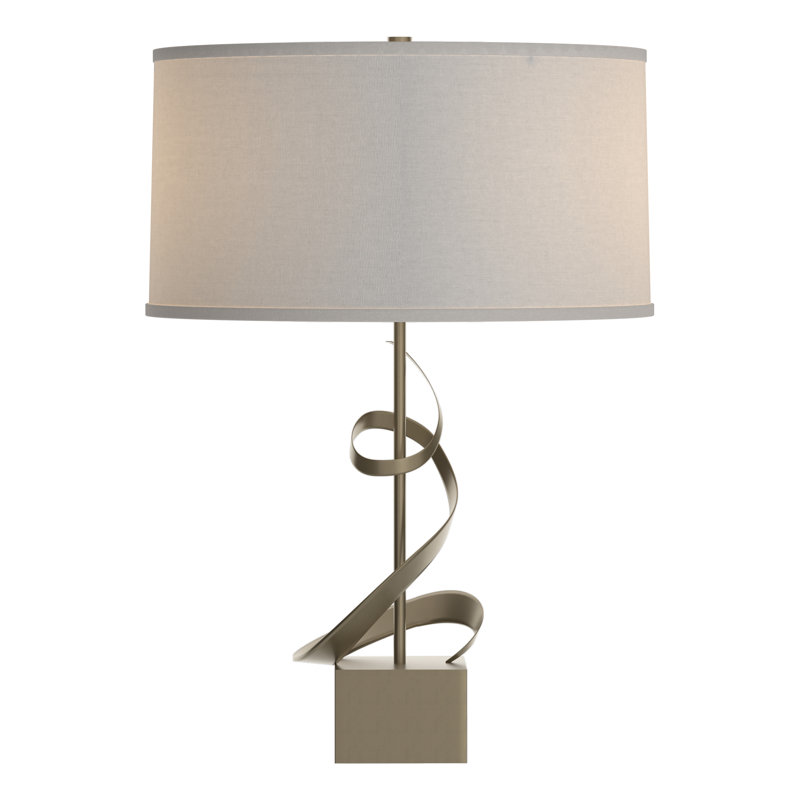 Gallery 22.9" Table Lamp, Flax, Soft Gold