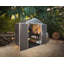 Rubicon 6 ft. W x 5 ft. D Plastic Garden Shed