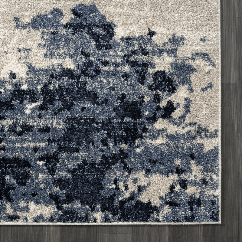 Abstract Indoor Rug, Rectangle 5'3" x 7'6"