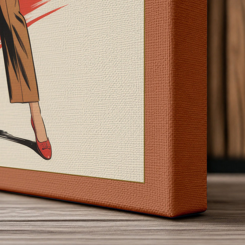 Print, 18x12 - 45.7 x 30.5 cm, Terracotta Border