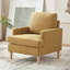Ensemble de salon rembourré 3 pièces Transitional Modern - 1 causeuse et 2 fauteuils-1781022855