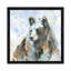 Black Bear On Blue by Carol Robinson - Floater Frame Painting on Canvas-921045843-921045871