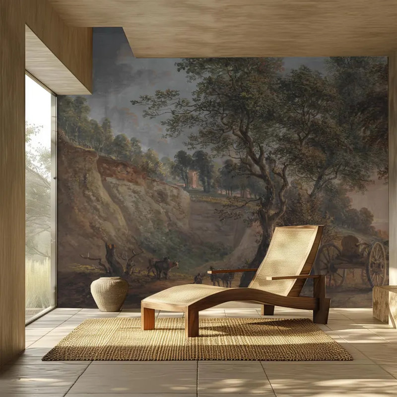 Timeless Woodland Vista, L 138 po x l 106 po