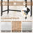 Lars Metal Base Writing Desk-32484539