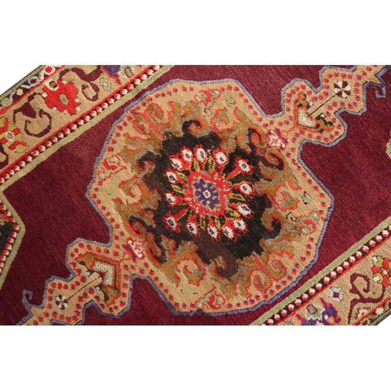 Oushak One-of-a-Kind Rectangle 3'7" x 6'5" Hand Knotted Area Rug