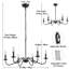 6 - Light Chandelier