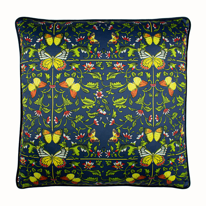 Potage Floral Square Cushion Cover