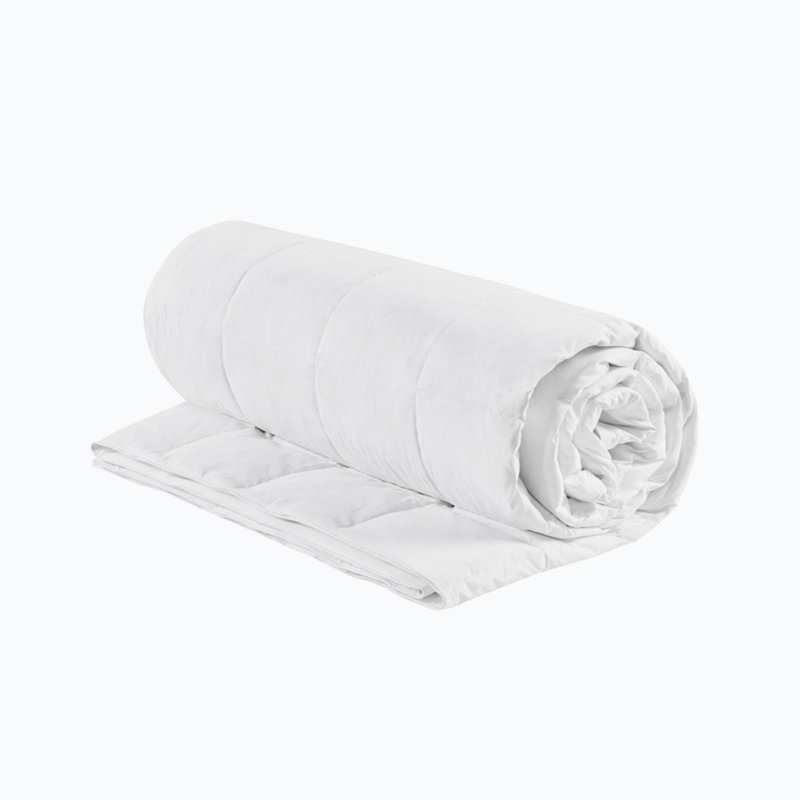 EcoPure Organic Cotton Twin Blanket in Cozy White