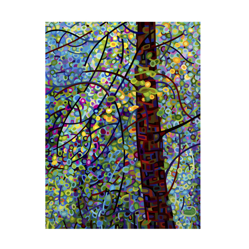 Art mural sur toile tendue - Mandy Budan «Pine Sprites», décoration murale pour le salon, la chambre à coucher ou le bureau - 18 x 24