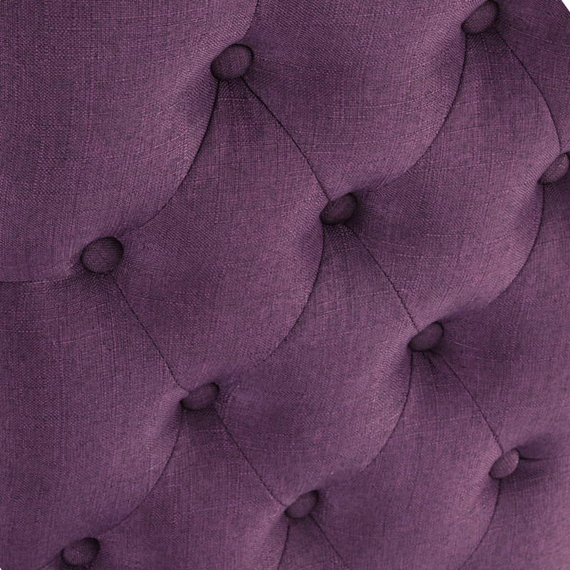 Ensemble de salle à manger 6 pièces, table à manger en épingle à cheveux avec 4 chaises et banc, 4 options de couleur, Mauve