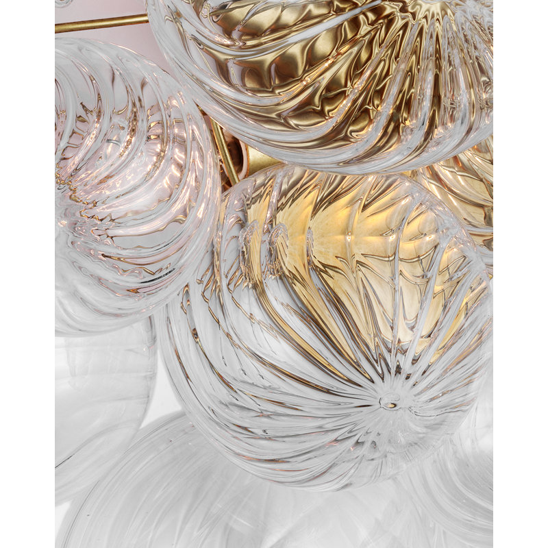 Talia 5 - Light Flush Mounted Sconce, Gild