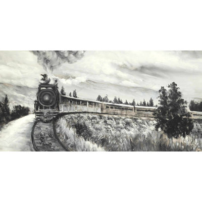 Steam engine train - 15.75"x31.50" Desk mat