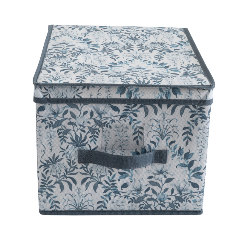 Boîte en tissu, H 10 po x l 12 po x P 16 po