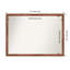 Miroir de salle de bain en bois McKeesport-499777359-499777352