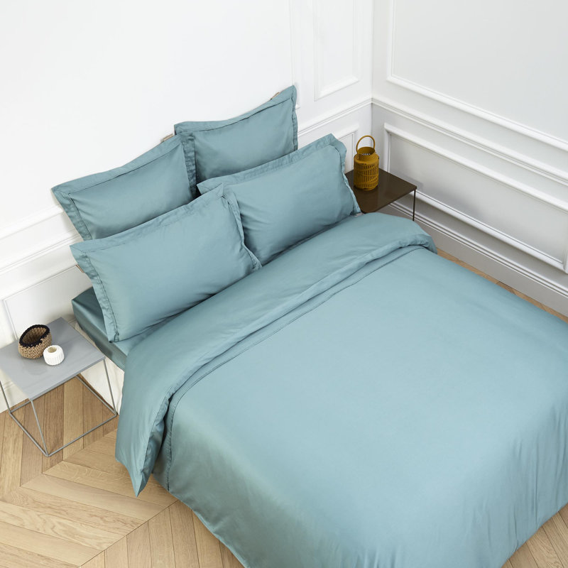 Aurore 300 TC Duvet Cover, Green