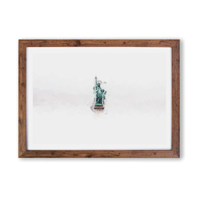 Statue Of Liberty In New York City - Single Picture Frame Print