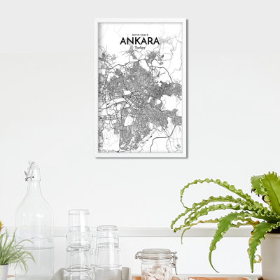 " Ankara Turkey City Map "