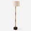 Lampe sur pied en laiton antique Lavdosh