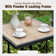 Alyne Patio Table and Bar Stools