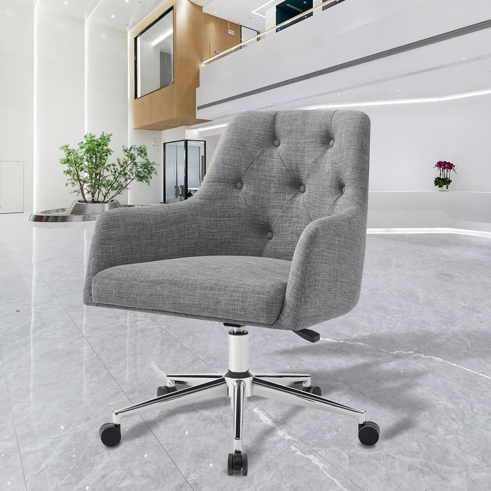 Latitude Run® Height Adjustable Home Office Chair Wayfair Canada